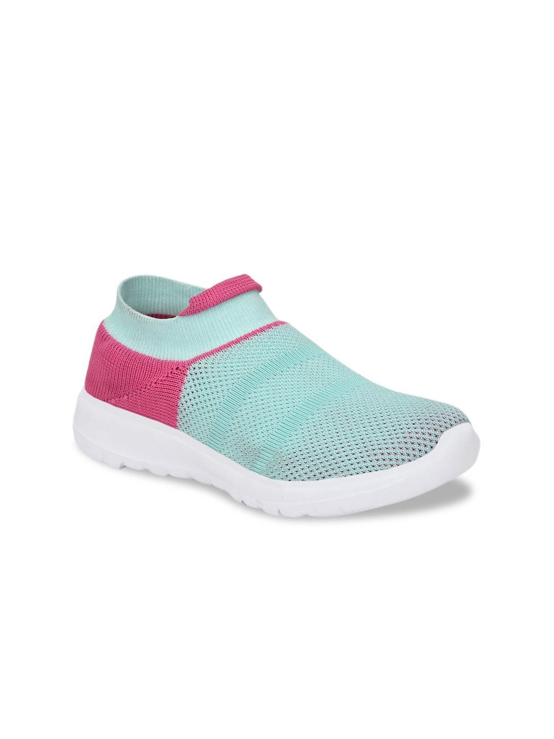 

El Paso Women Sea Green Textile Running Shoes EPWMT5302BlueNew