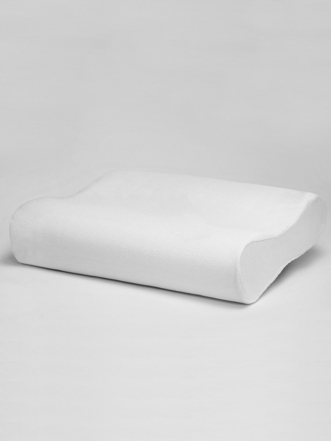 BIANCA Unisex White Solid Sleep Pillow
