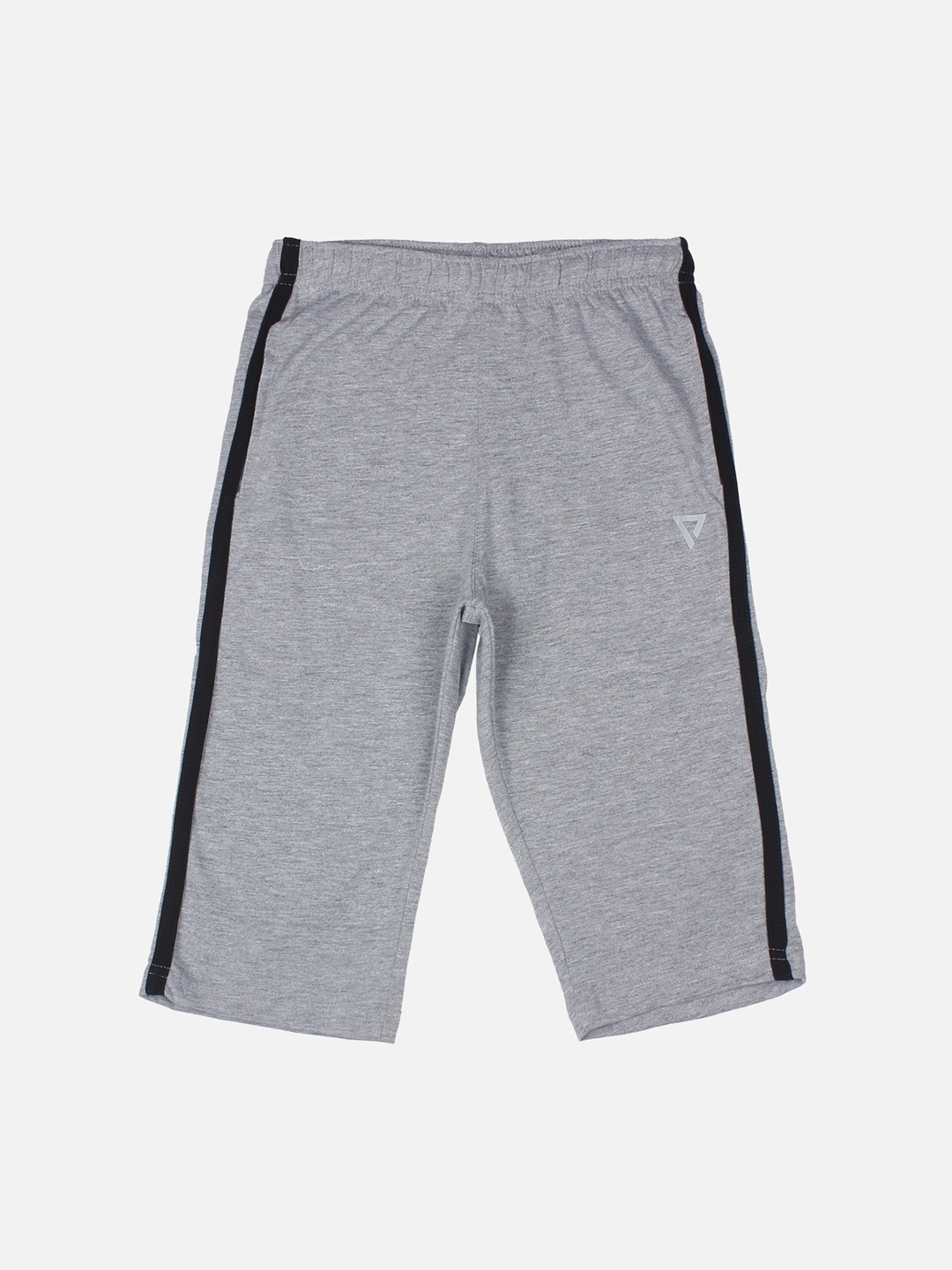 

PROTEENS Boys Grey Solid Regular Fit Regular Shorts