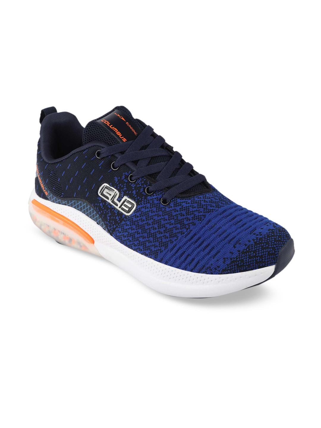 

Columbus Men Blue Mesh Easyride Running Shoes