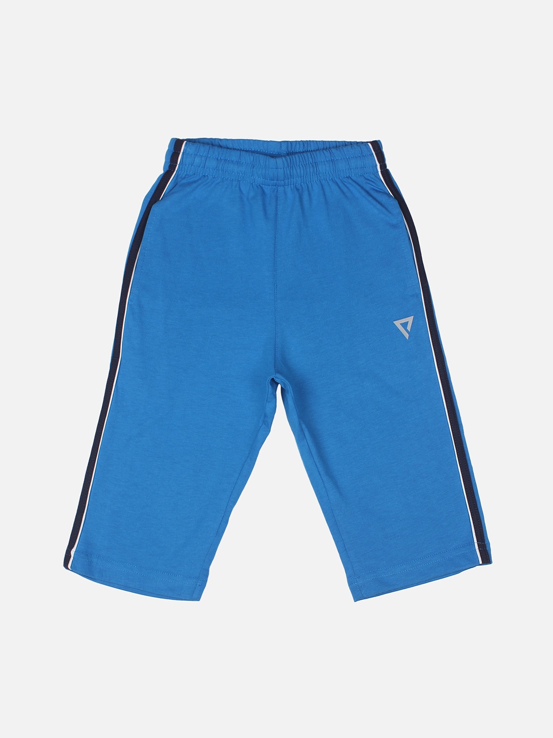 

PROTEENS Boys Blue Solid Cotton Regular Shorts