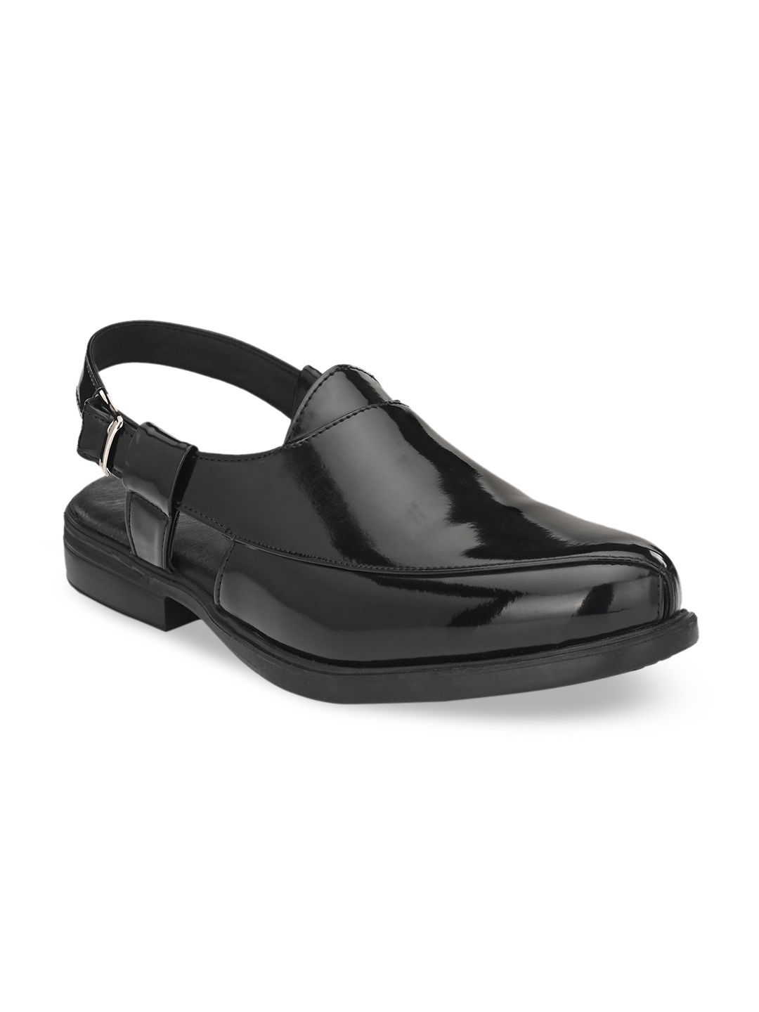 

Delize Men Black Comfort Sandals
