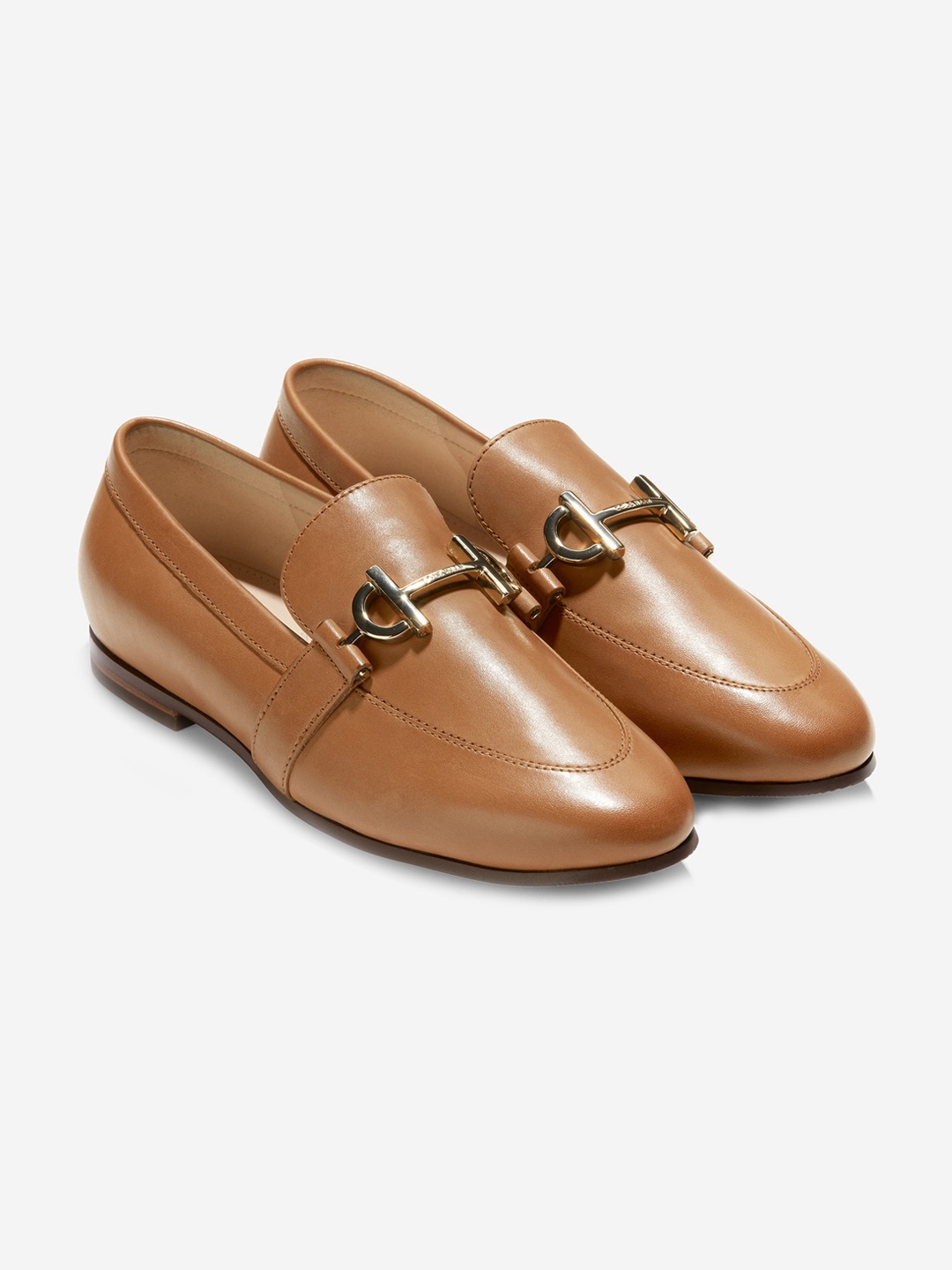 

Cole Haan Women Tan Loafers