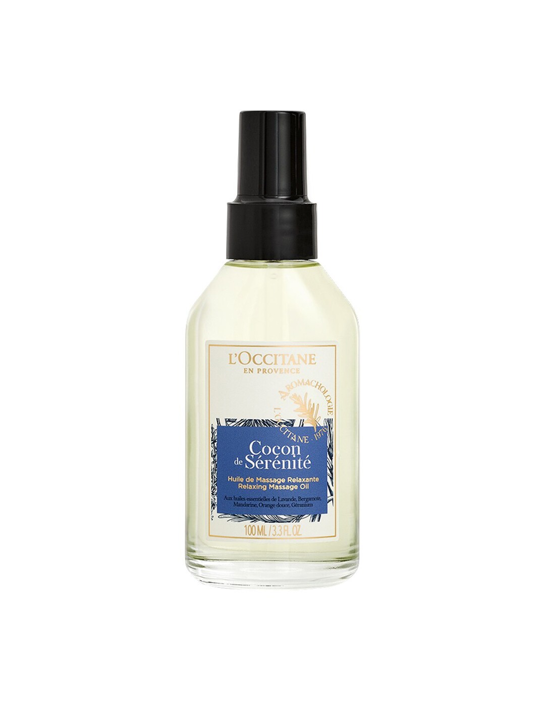 LOccitane en Provence Cocon De Srnit Relaxing Massage Oil 100 ml, White