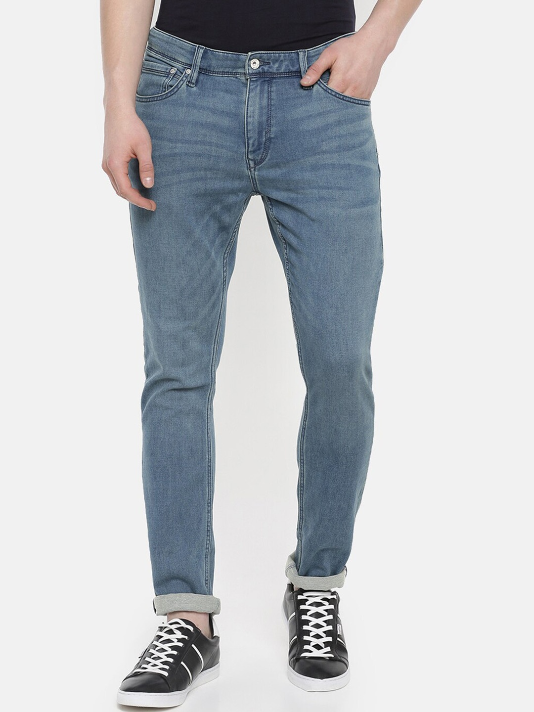 

Celio Men Blue Slim Fit Mid-Rise Clean Look Jeans