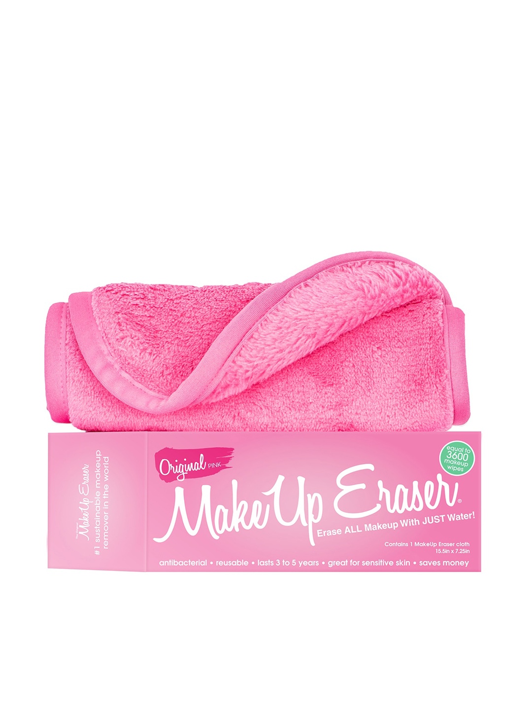 

MakeUp Eraser Pink Solid Makeup Remover