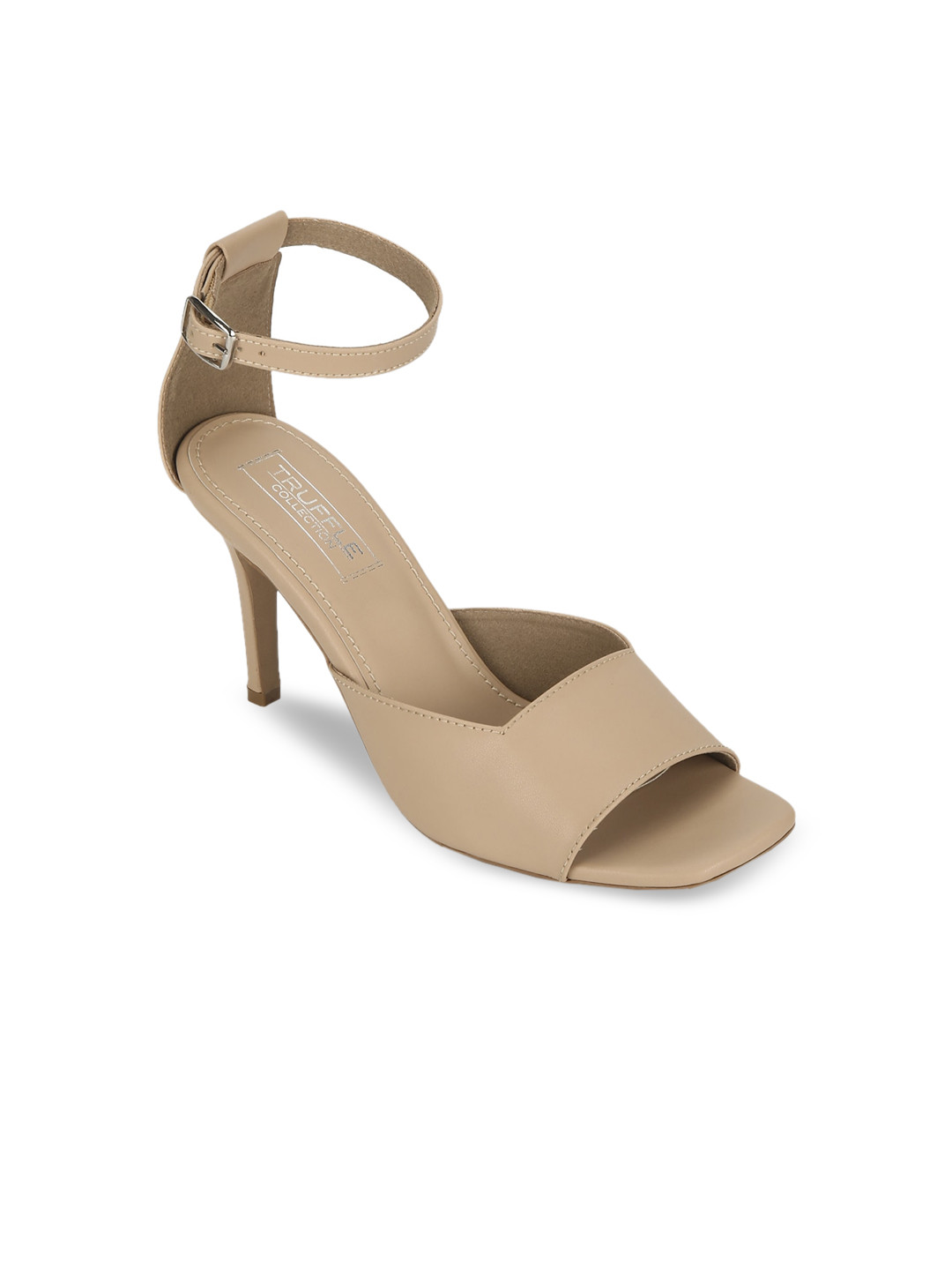 

Truffle Collection Women Nude-Coloured Solid Stilettos