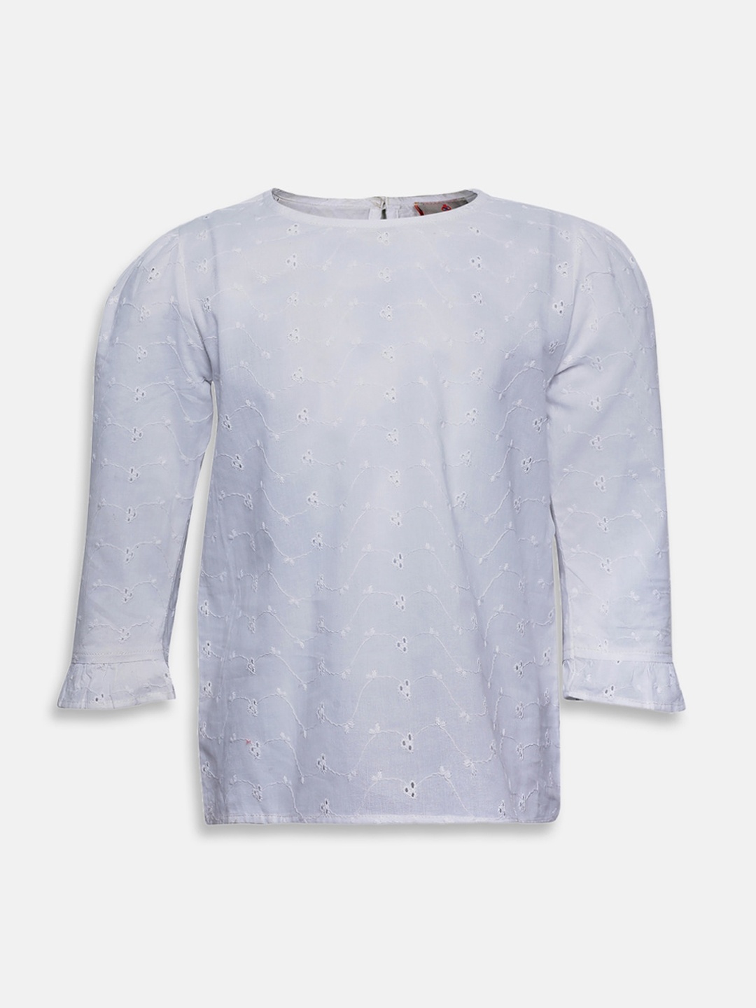 

Oxolloxo Girls White Solid Top