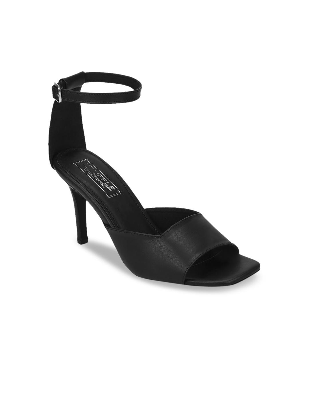 

Truffle Collection Women Black Solid Stilettos
