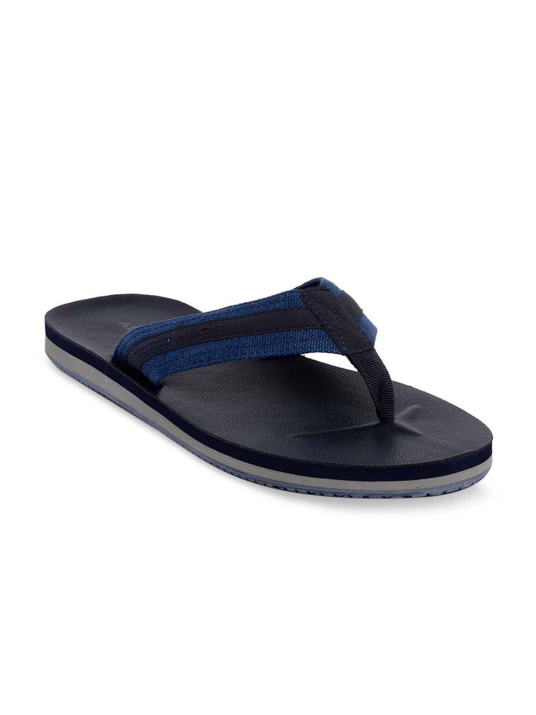 

ALDO Men Navy Blue Comfort Sandals