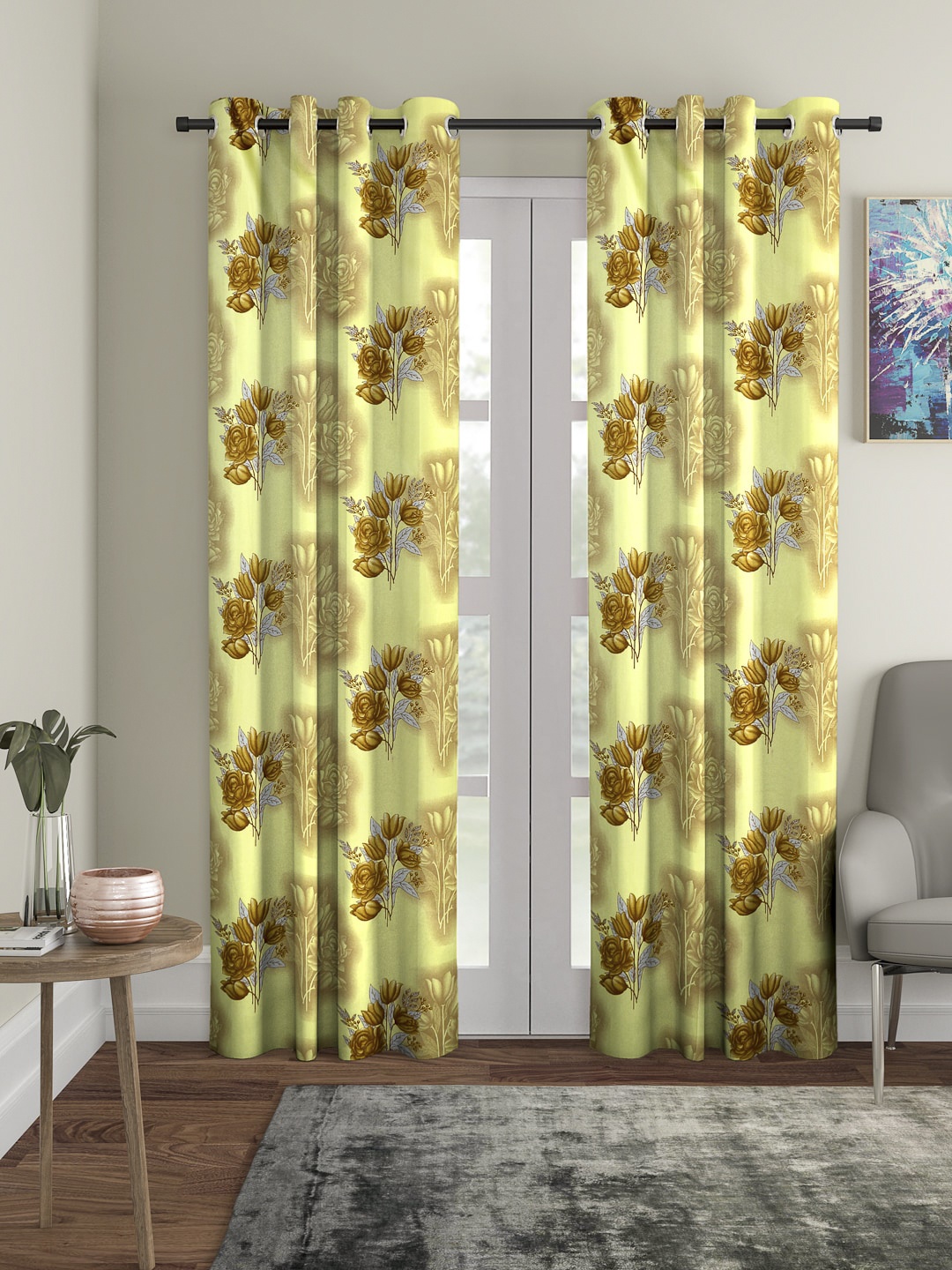 

Cortina Yellow Single Door Curtain