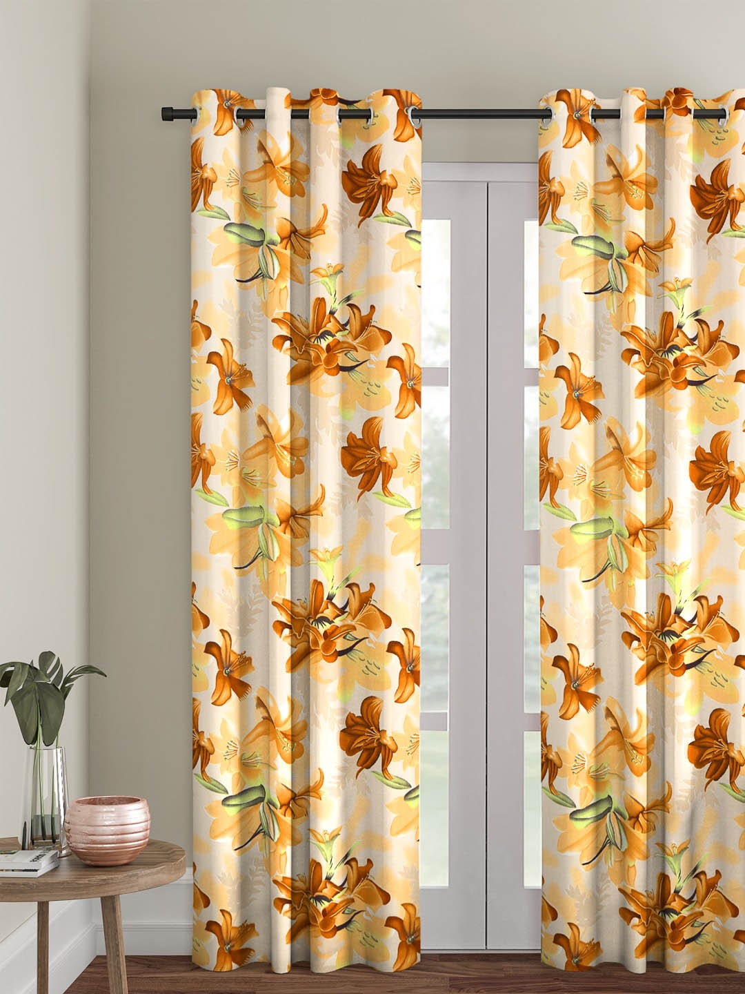 Cortina Yellow Single Door Curtain