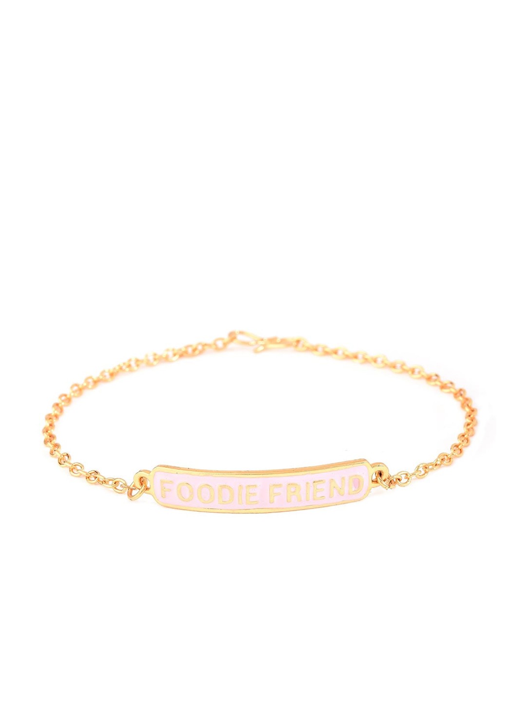 

Tistabene Women Gold-Toned & Pink Wraparound Bracelet