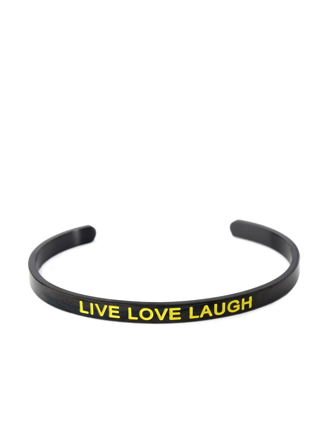 

Tistabene Women Black Live Love Laugh Bracelet