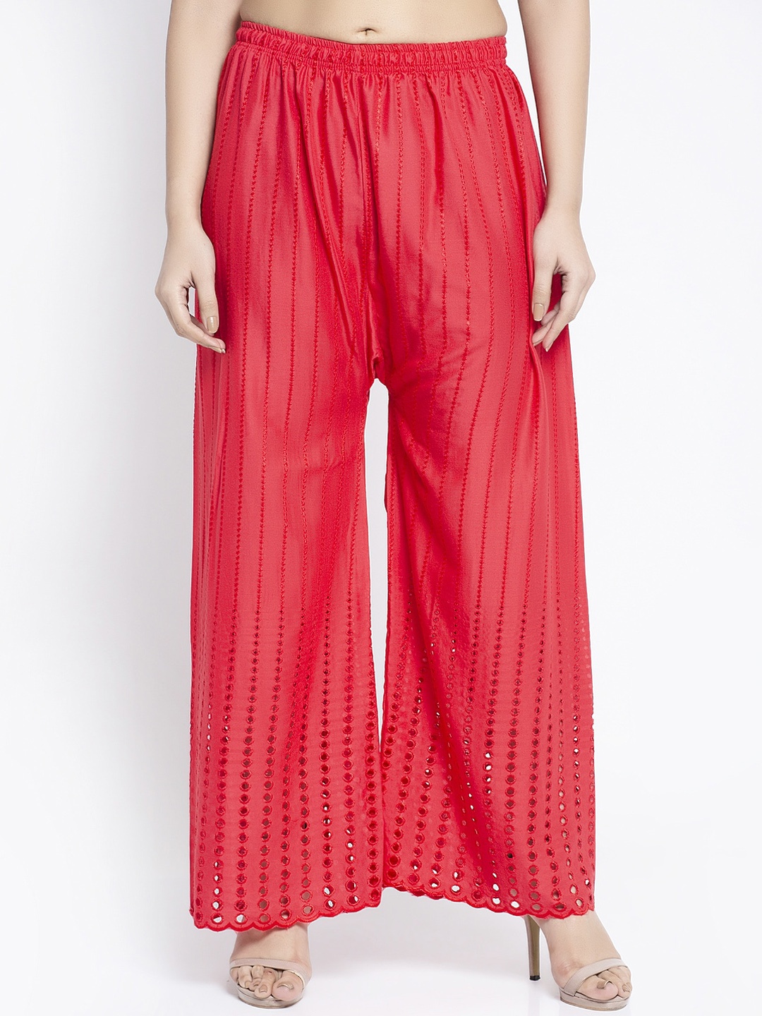 

GRACIT Women Red Solid