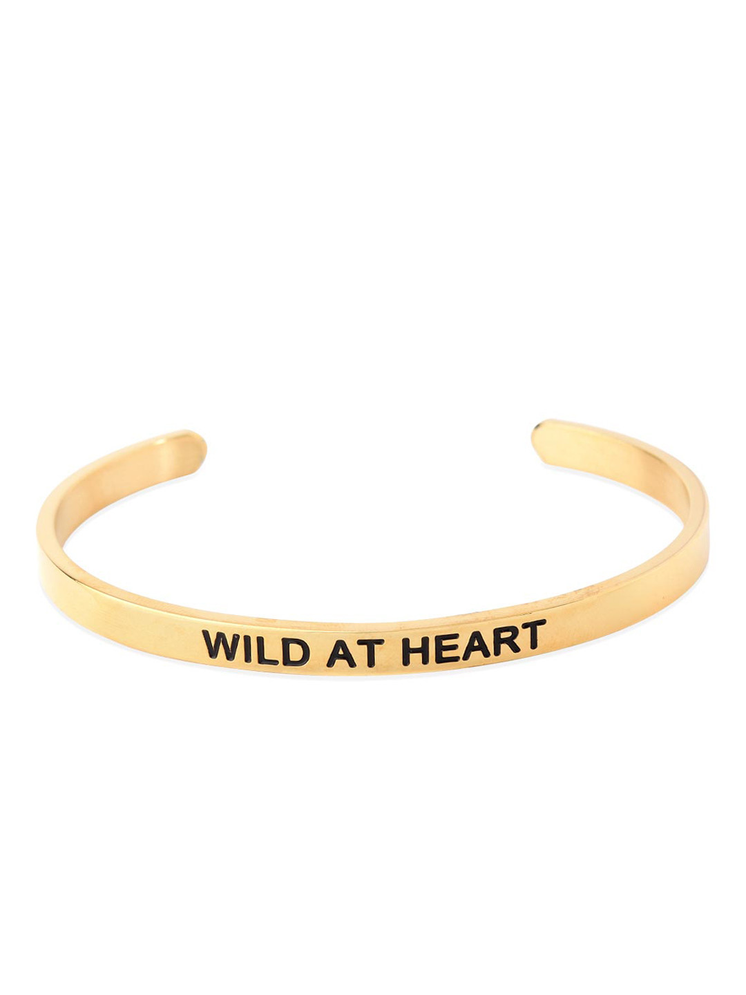 

Tistabene 18 K Gold-Plated Wild At Heart Engraved Cuff Bracelet