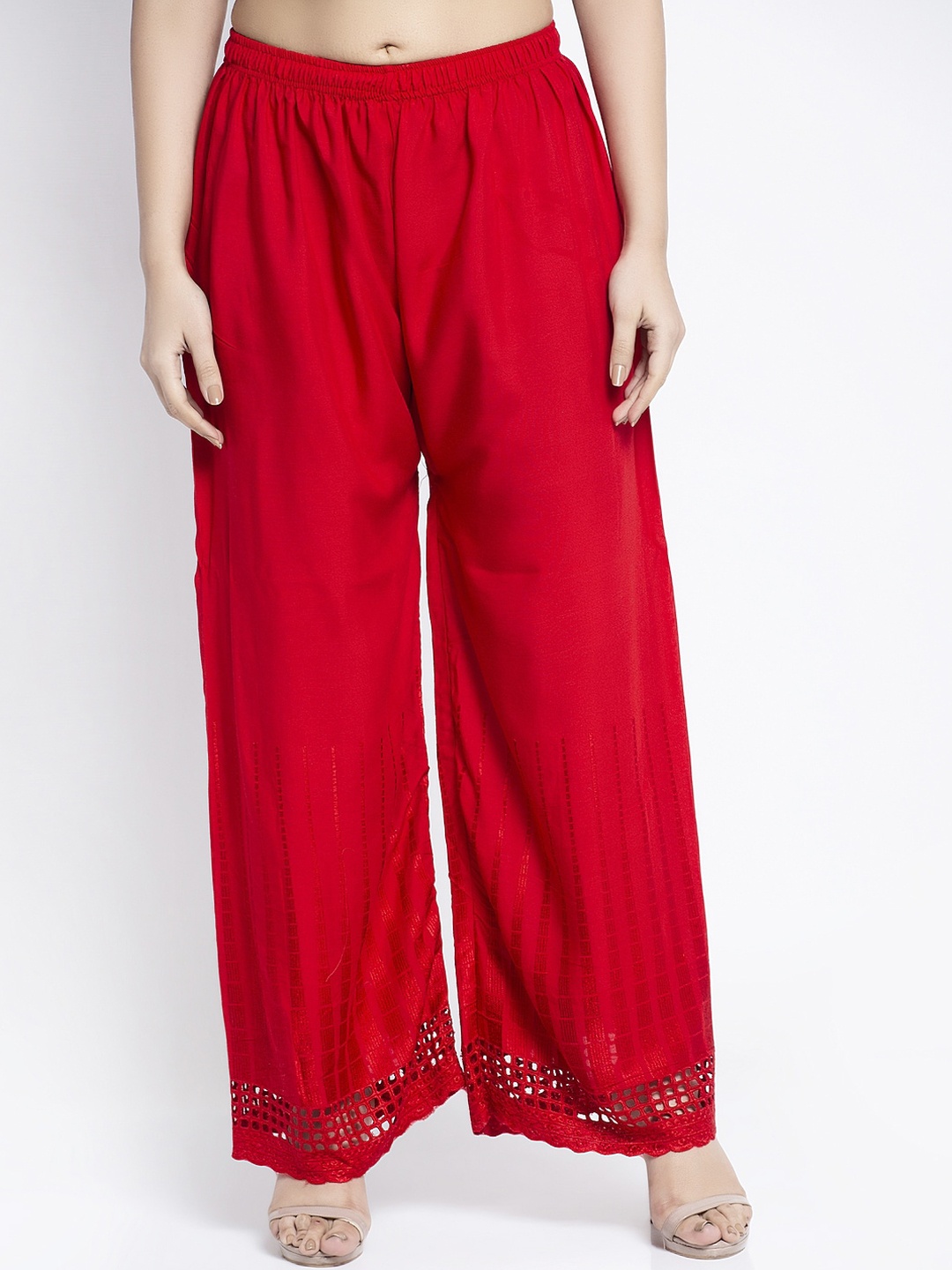

GRACIT Women Red Solid
