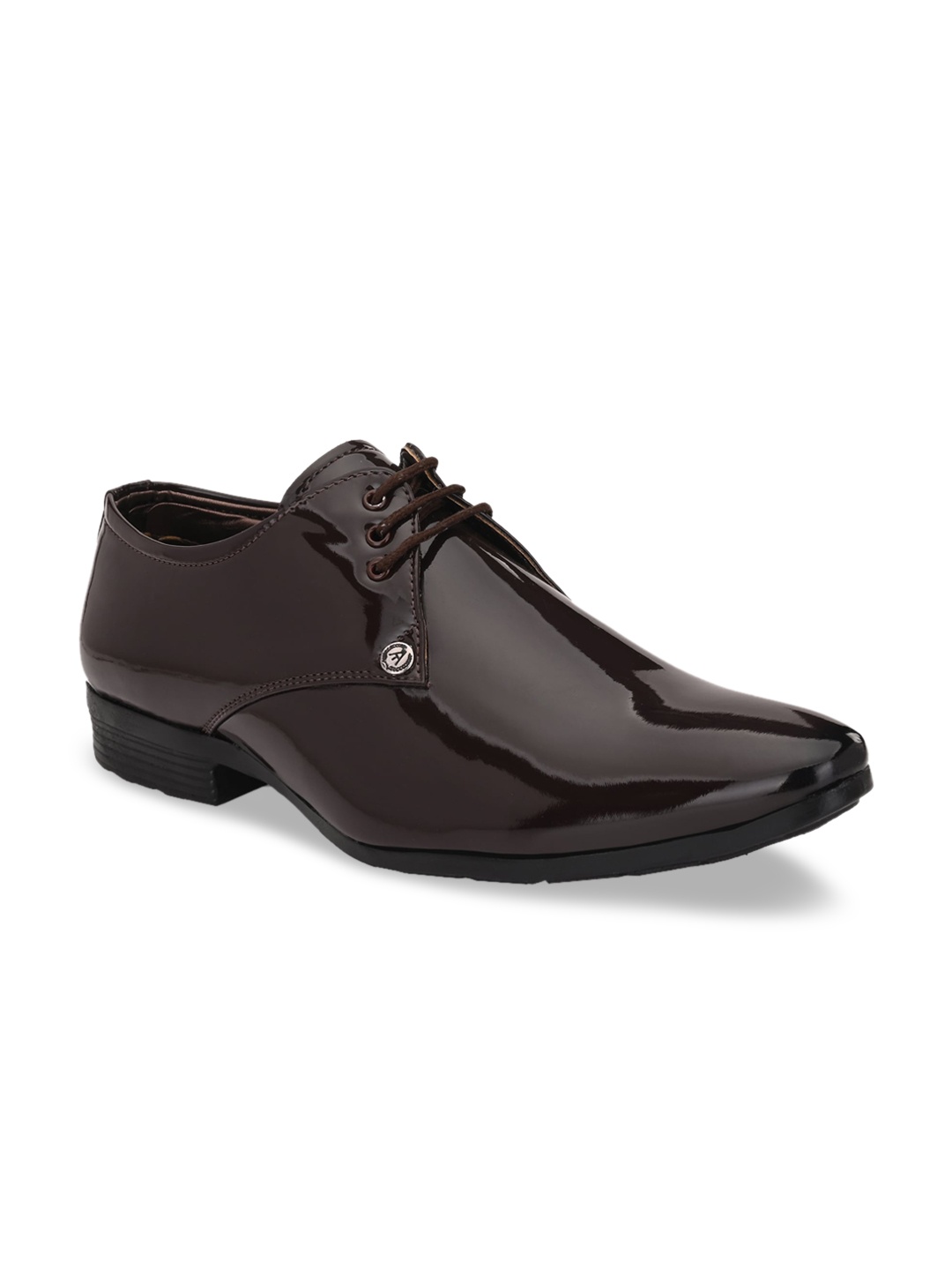 

Ferraiolo Men Brown Solid Formal Derbys