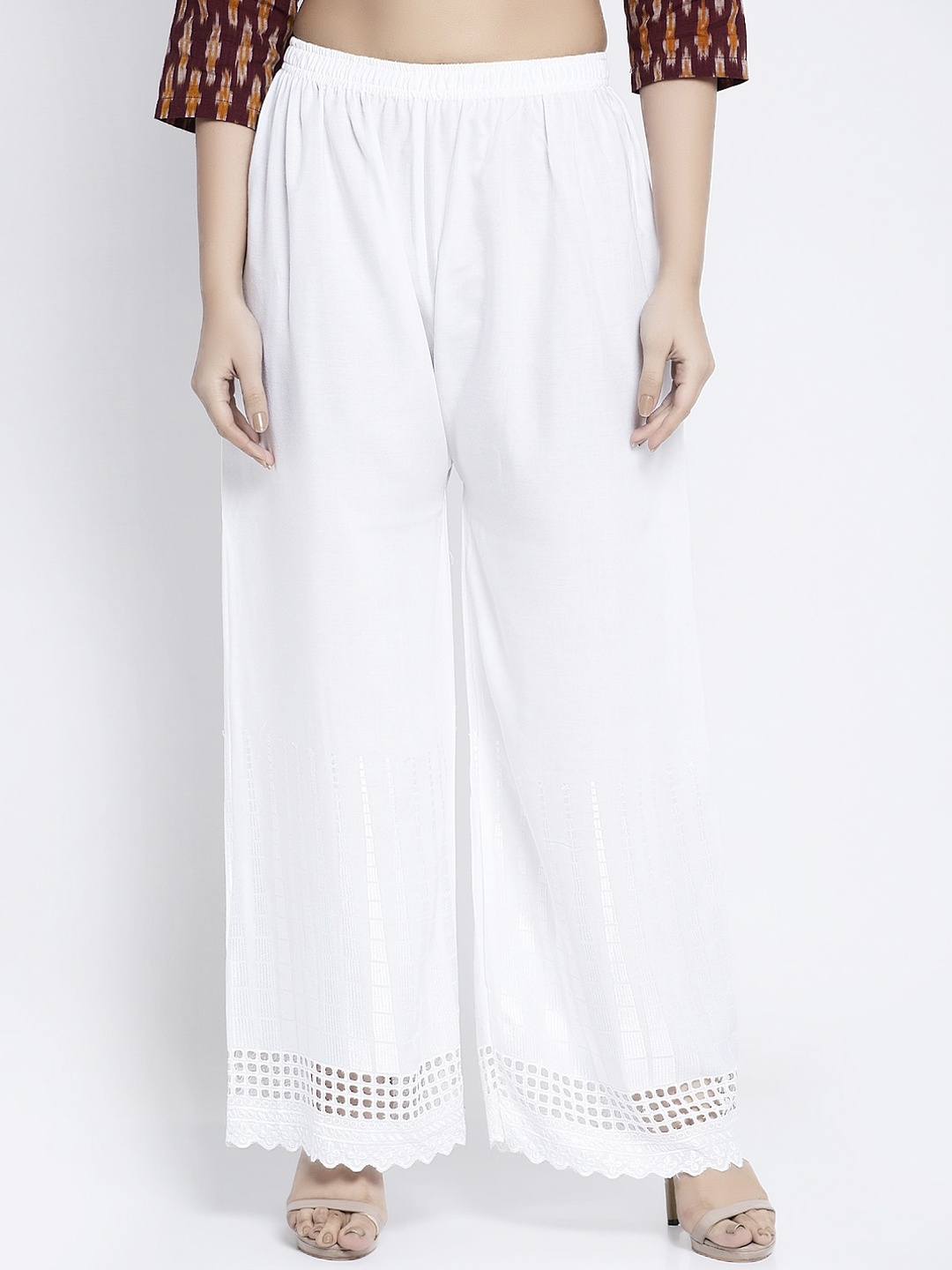 

GRACIT Women White Solid