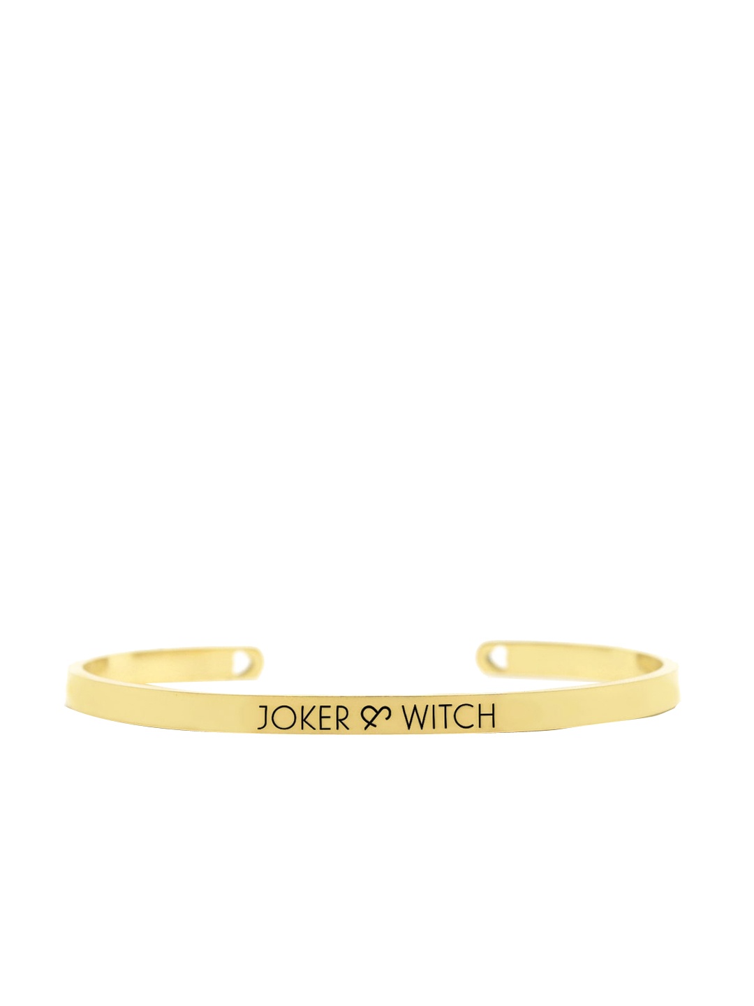 

JOKER & WITCH Women Gold-Plated Cuff Bracelet