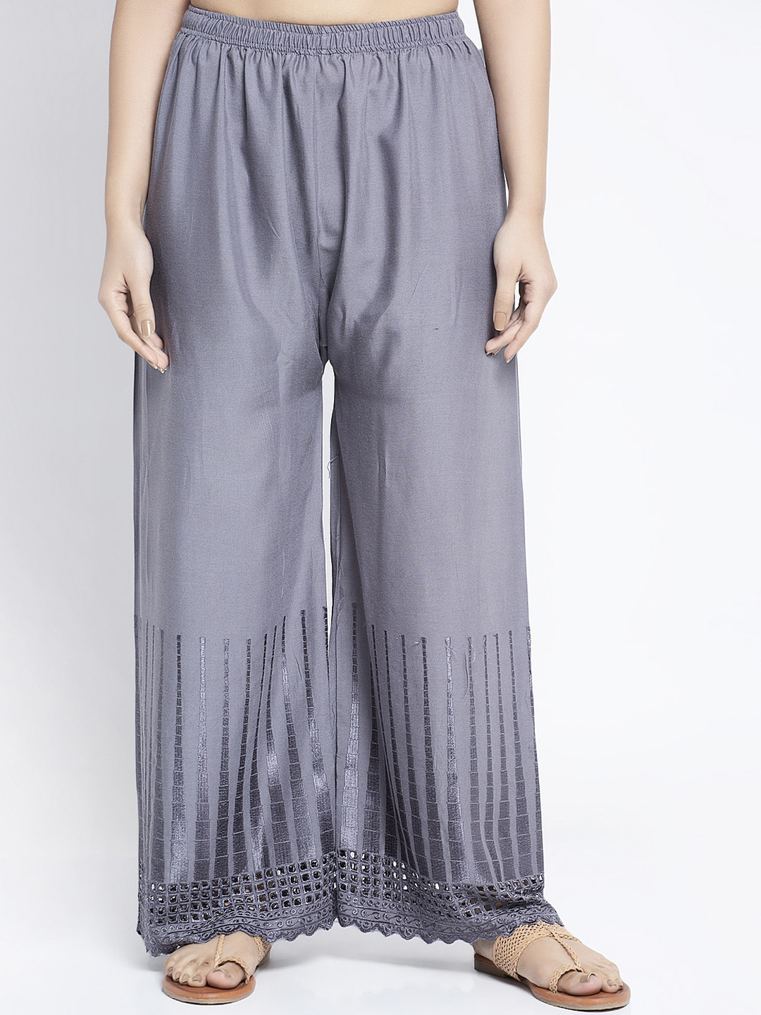 

GRACIT Women Grey Solid