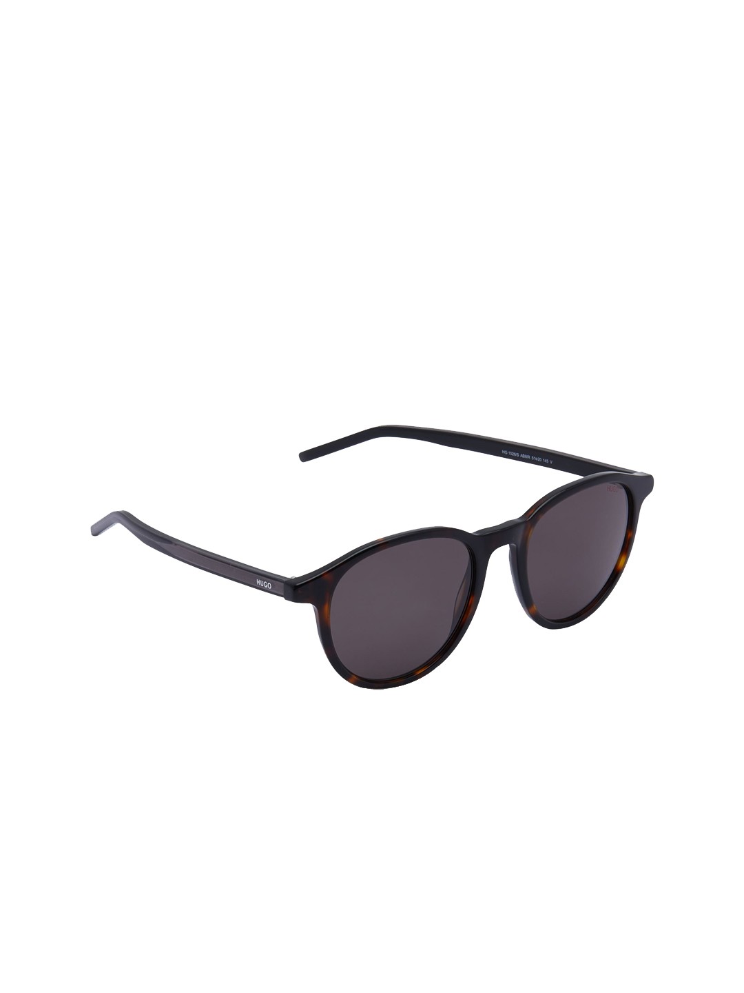 

HUGO Unisex Oval Sunglasses, Brown