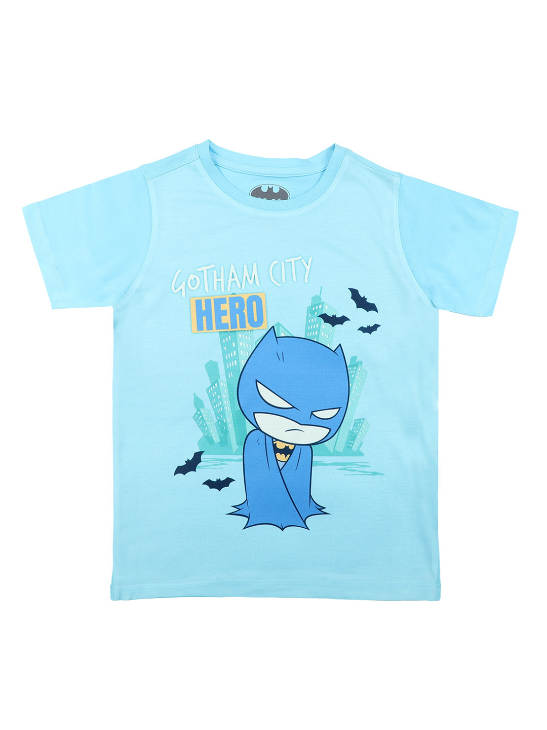 

Batman Boys Blue Printed Round Neck T-shirt