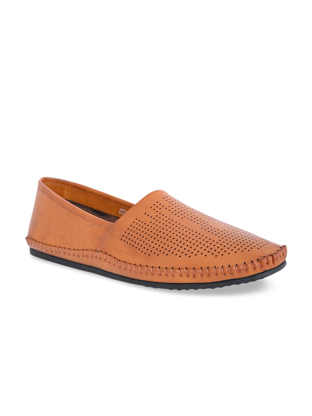 

Carlton London Men Tan Brown Slip-Ons