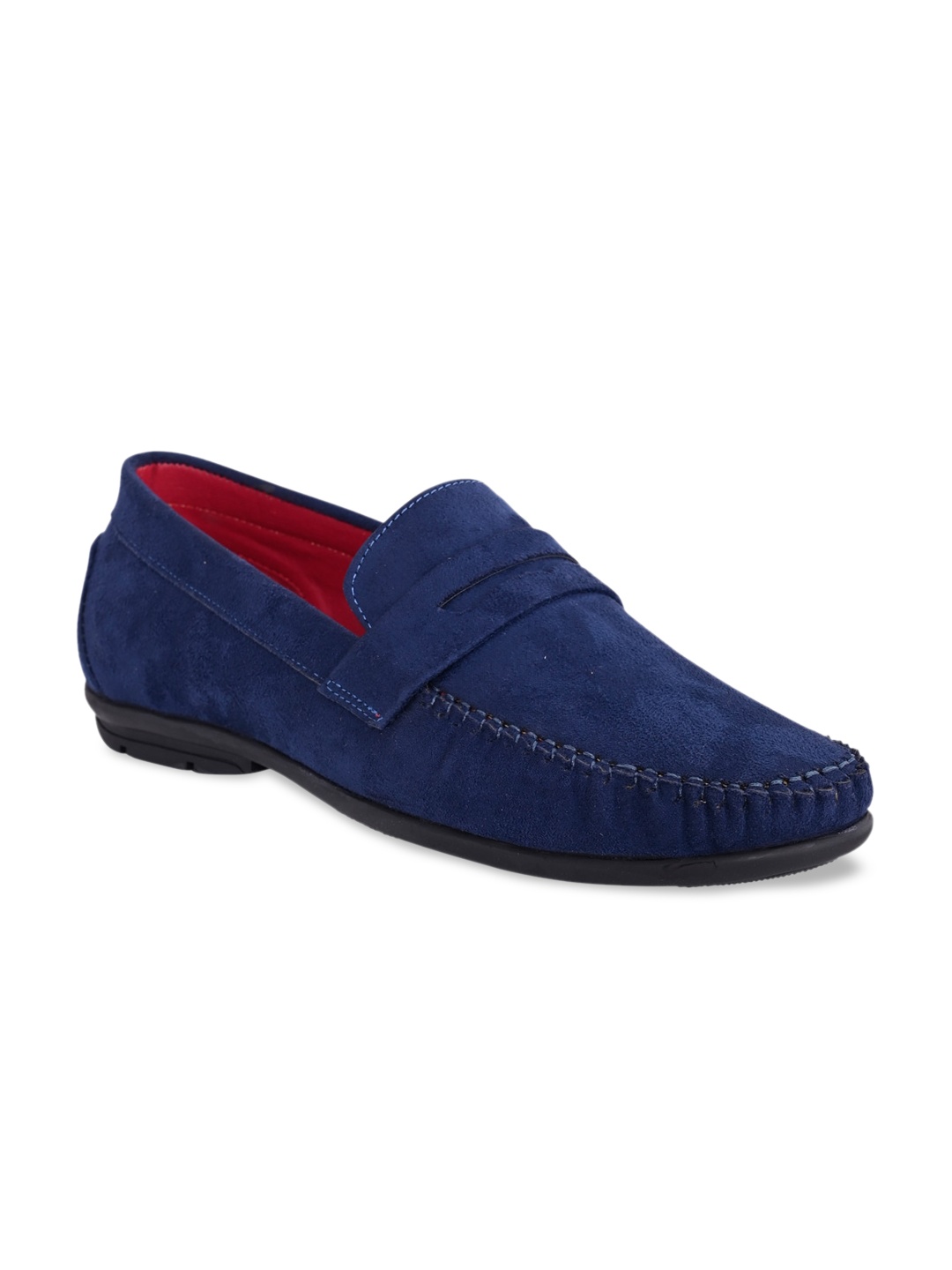 

Carlton London Men Navy Blue Loafers