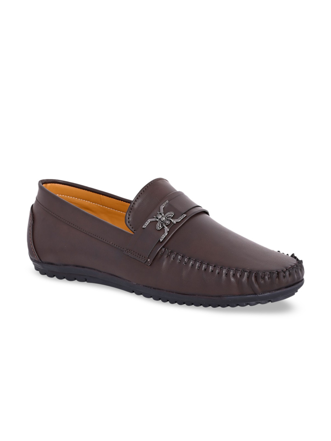 

Carlton London Men Coffee Brown Loafers