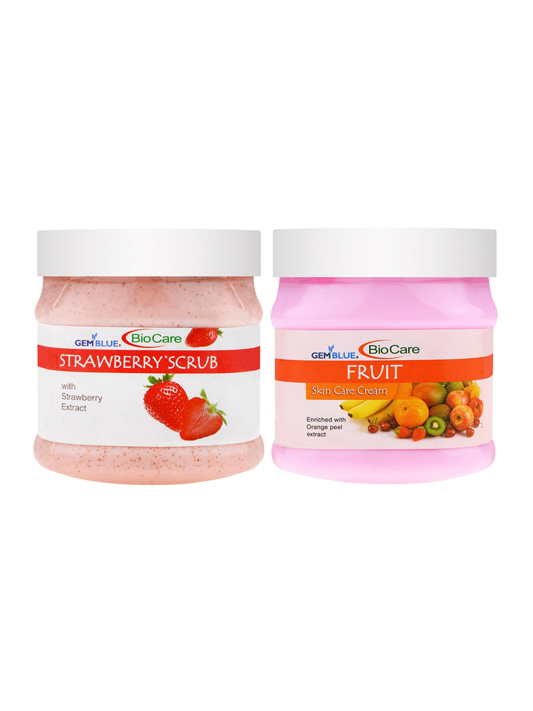 

GEMBLUE BioCare Strawberry Scrub & Fruit Cream 1000 ml, Pink