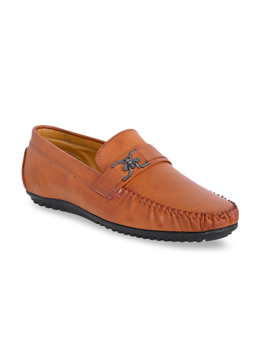 

Carlton London Men Tan Brown Loafers
