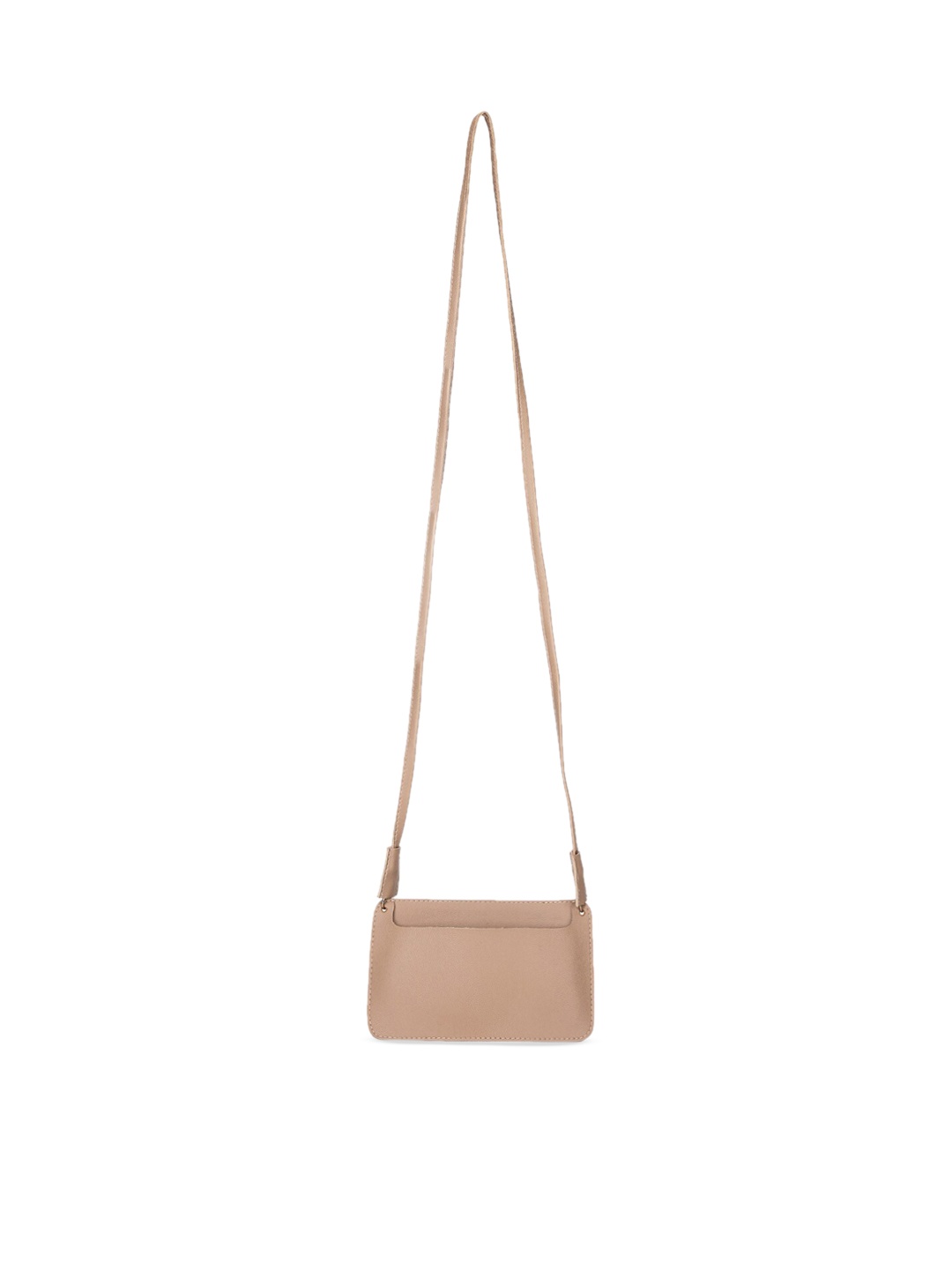 

Bagsy Malone Beige Solid Sling Bag