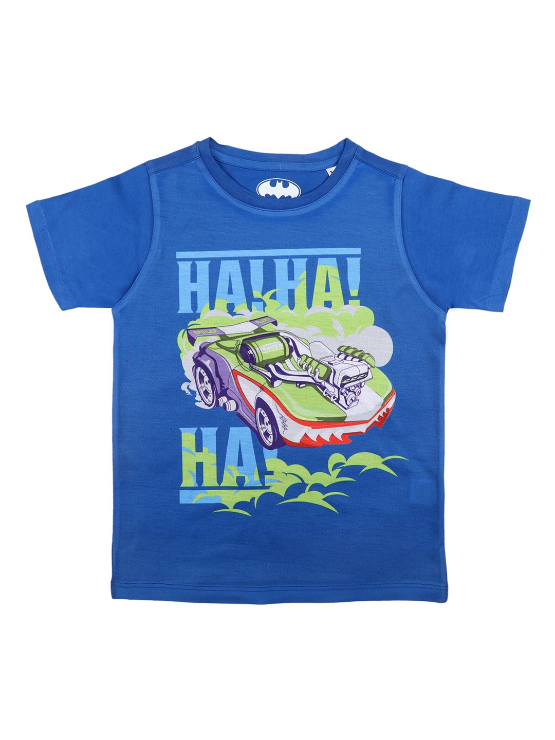 

Batman Boys Blue Printed Round Neck T-shirt