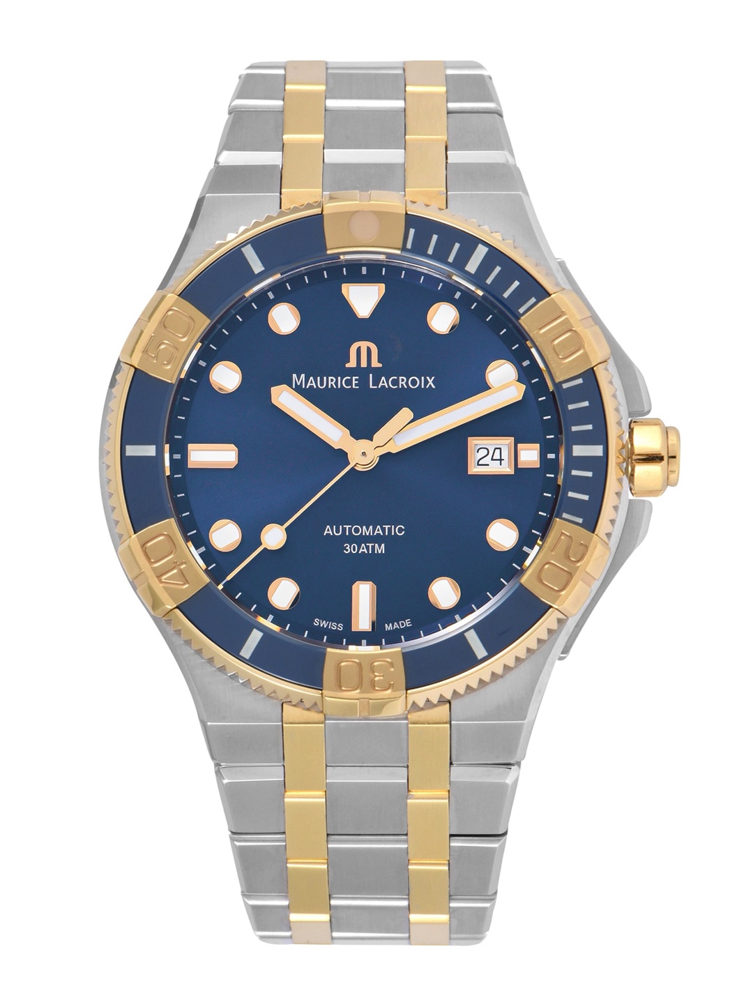 

MAURICE LACROIX Men Blue Analogue Watch