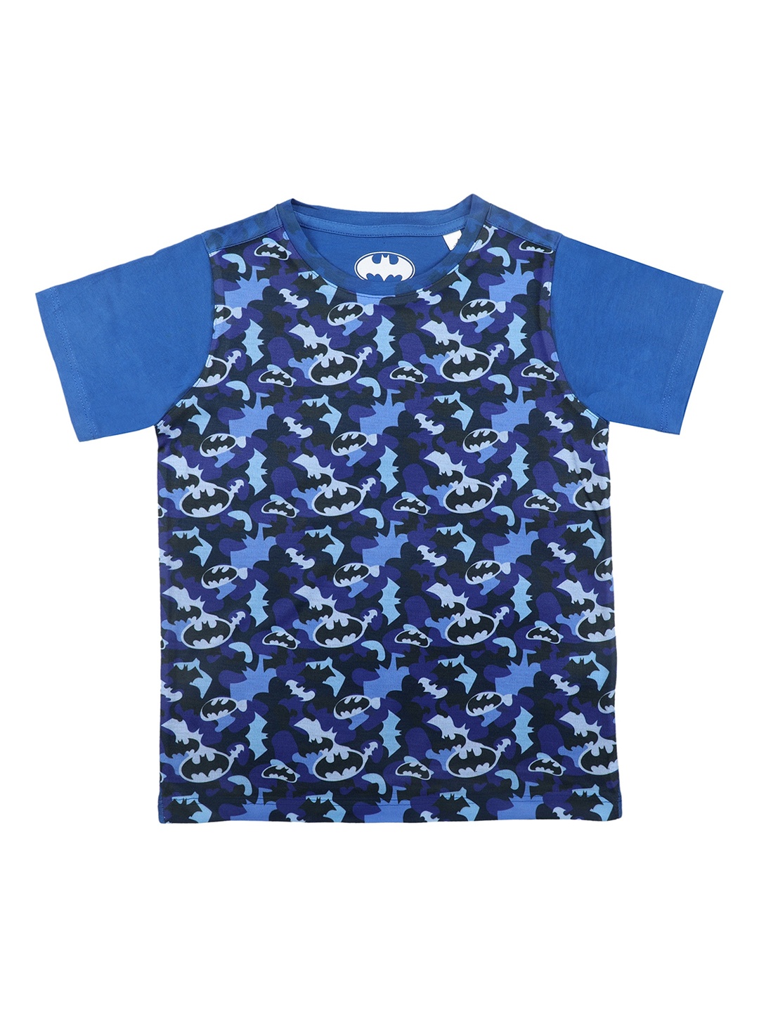 

Batman Boys Blue Printed Round Neck T-shirt