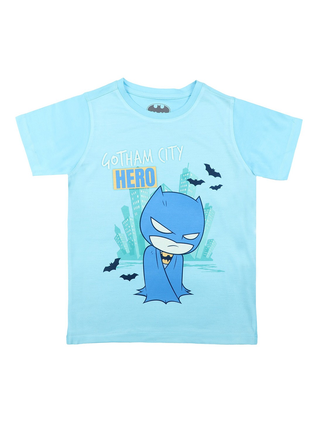 

Batman Boys Blue Printed Round Neck T-shirt