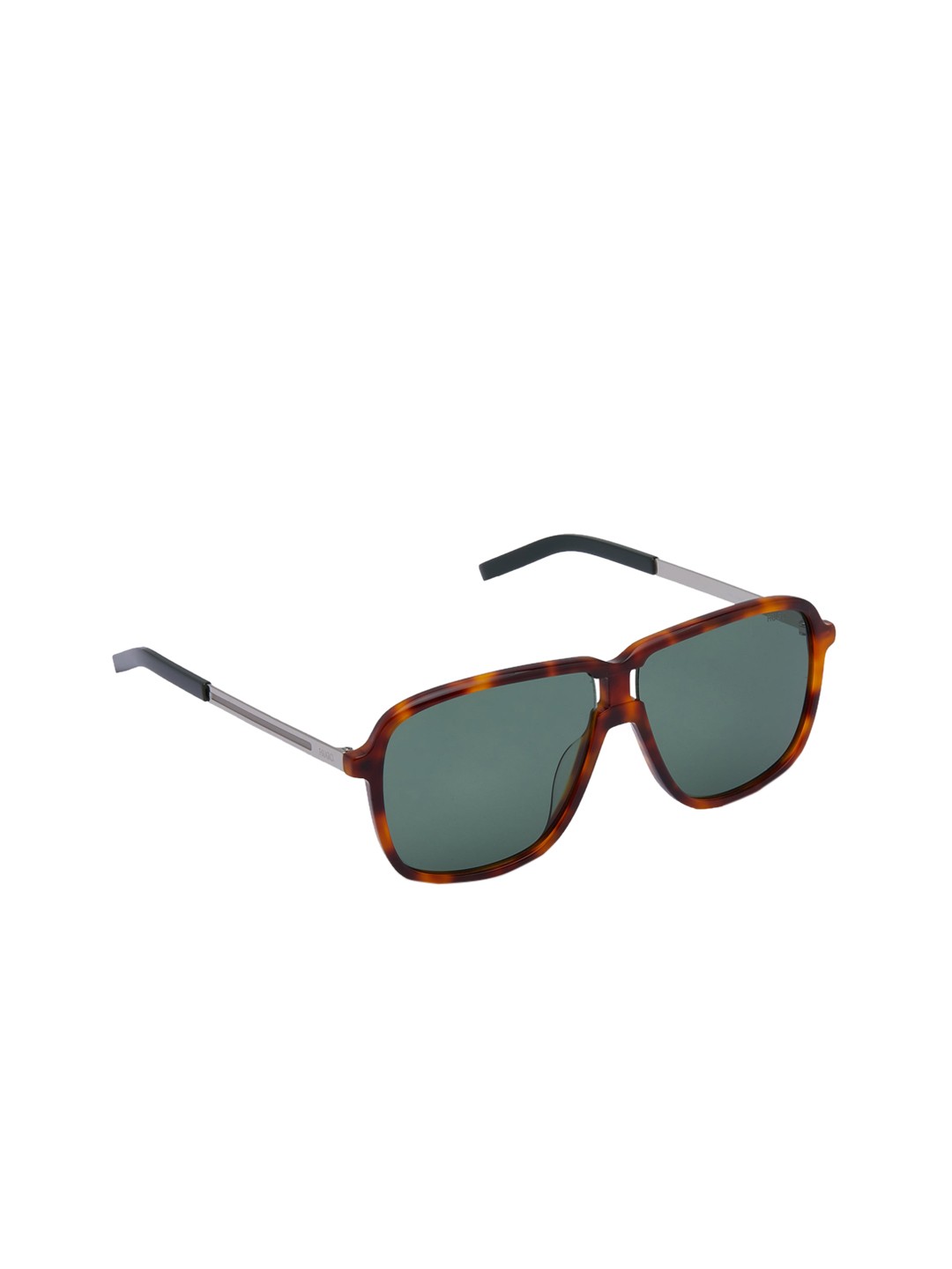 

HUGO Unisex Square UV Protected Sunglasses HG 1090/S 05L 59QT, Green