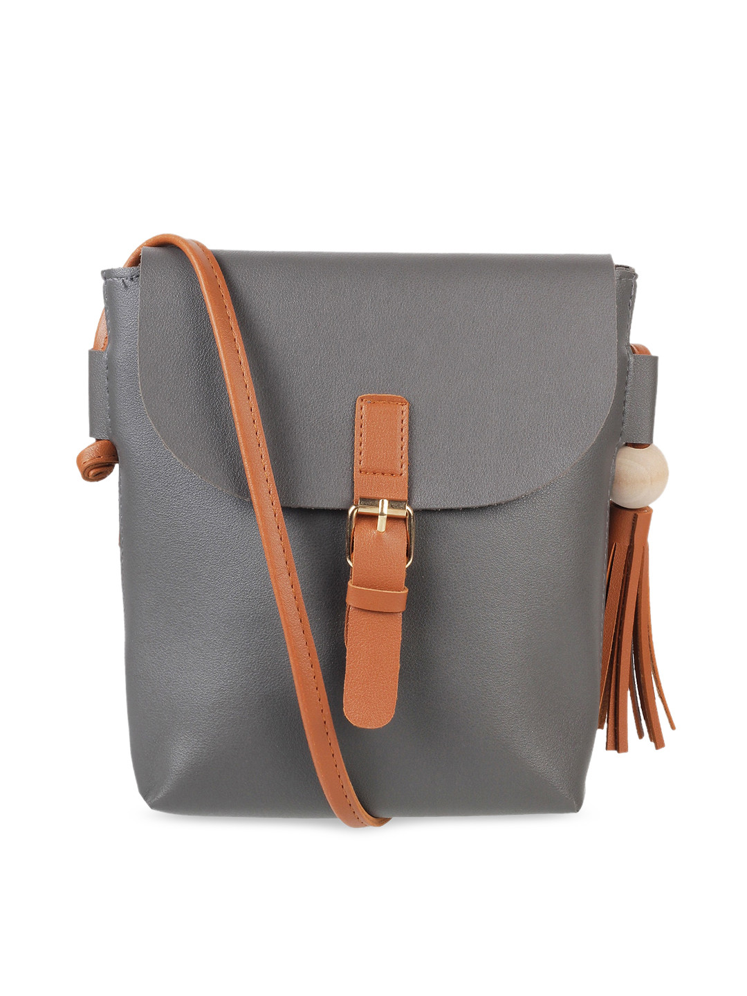 

WALKWAY by Metro Grey Solid Sling Bag