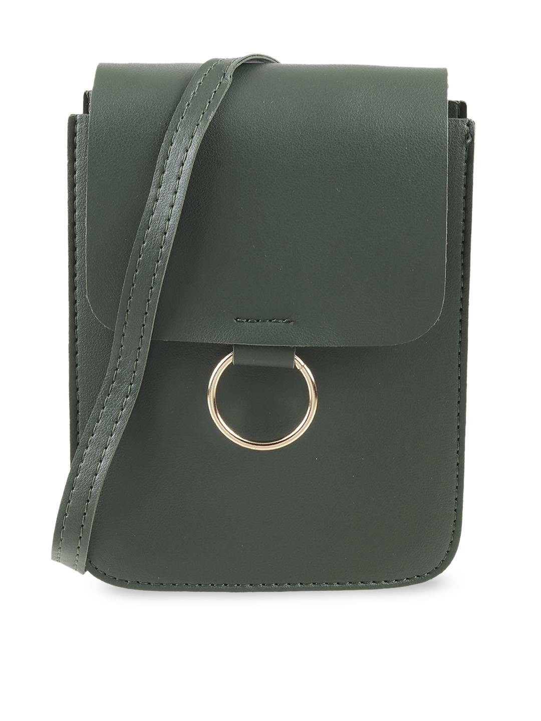 

WALKWAY by Metro Green Solid Sling Bag