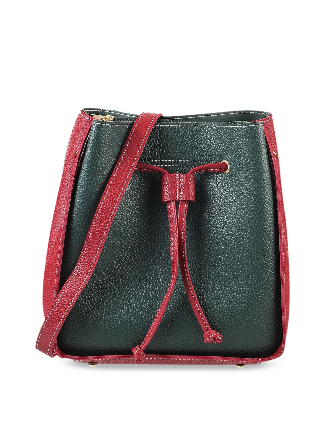 

WALKWAY by Metro Green Solid Sling Bag
