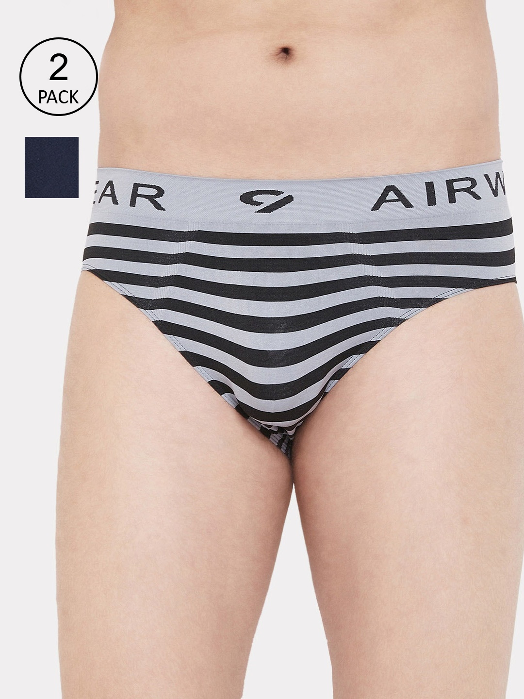 

C9 AIRWEAR Men Pack Seamless of 2 Assorted Basic Briefs