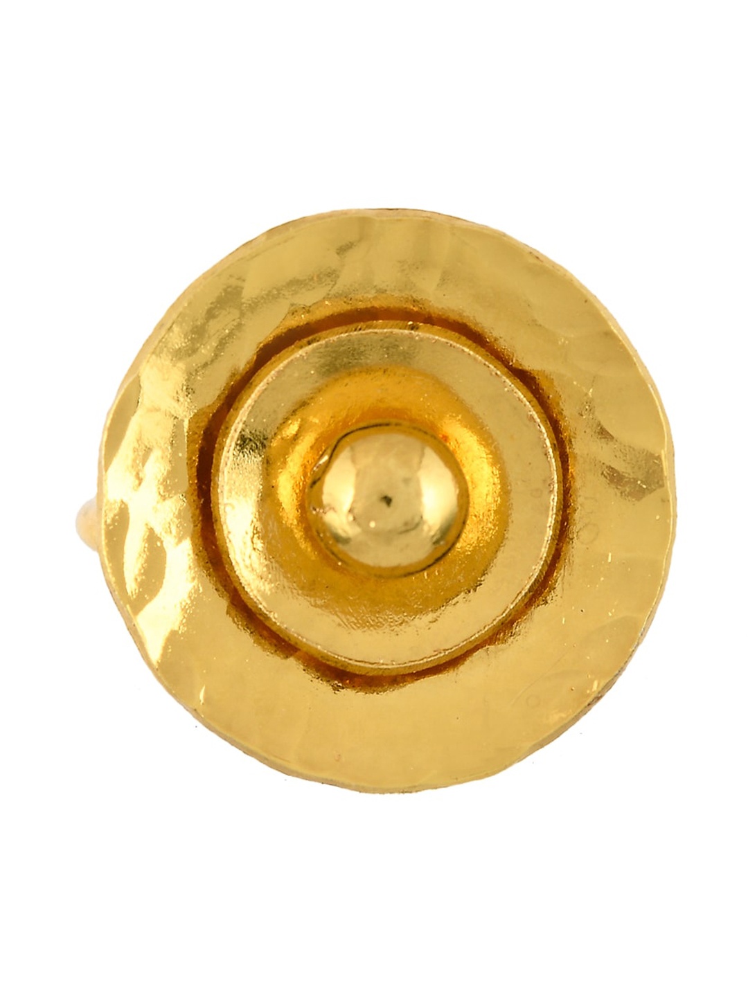 

Silvermerc Designs Gold-Plated Handcrafted Finger Ring