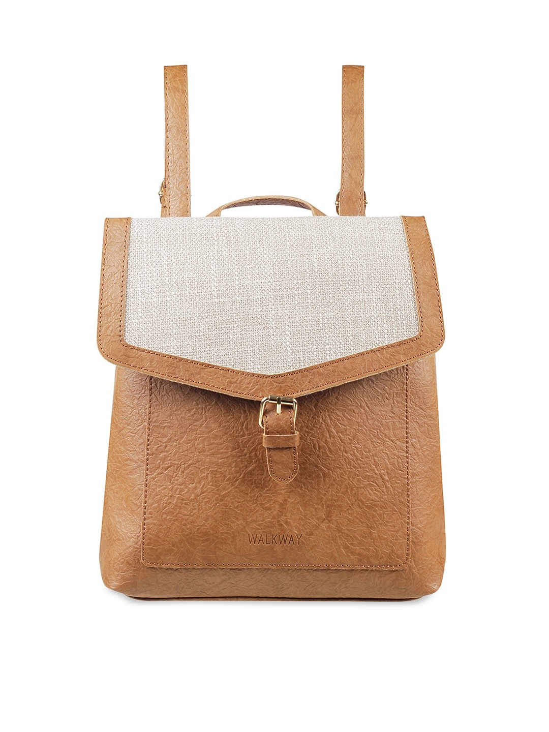 

WALKWAY by Metro Brown Colourblocked Sling Bag
