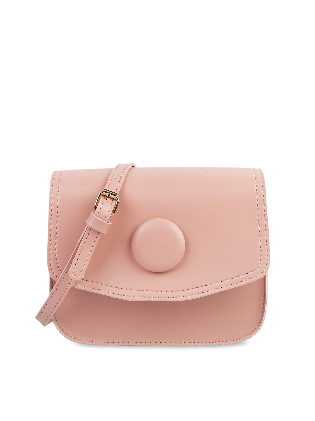 

WALKWAY by Metro Pink Solid Sling Bag