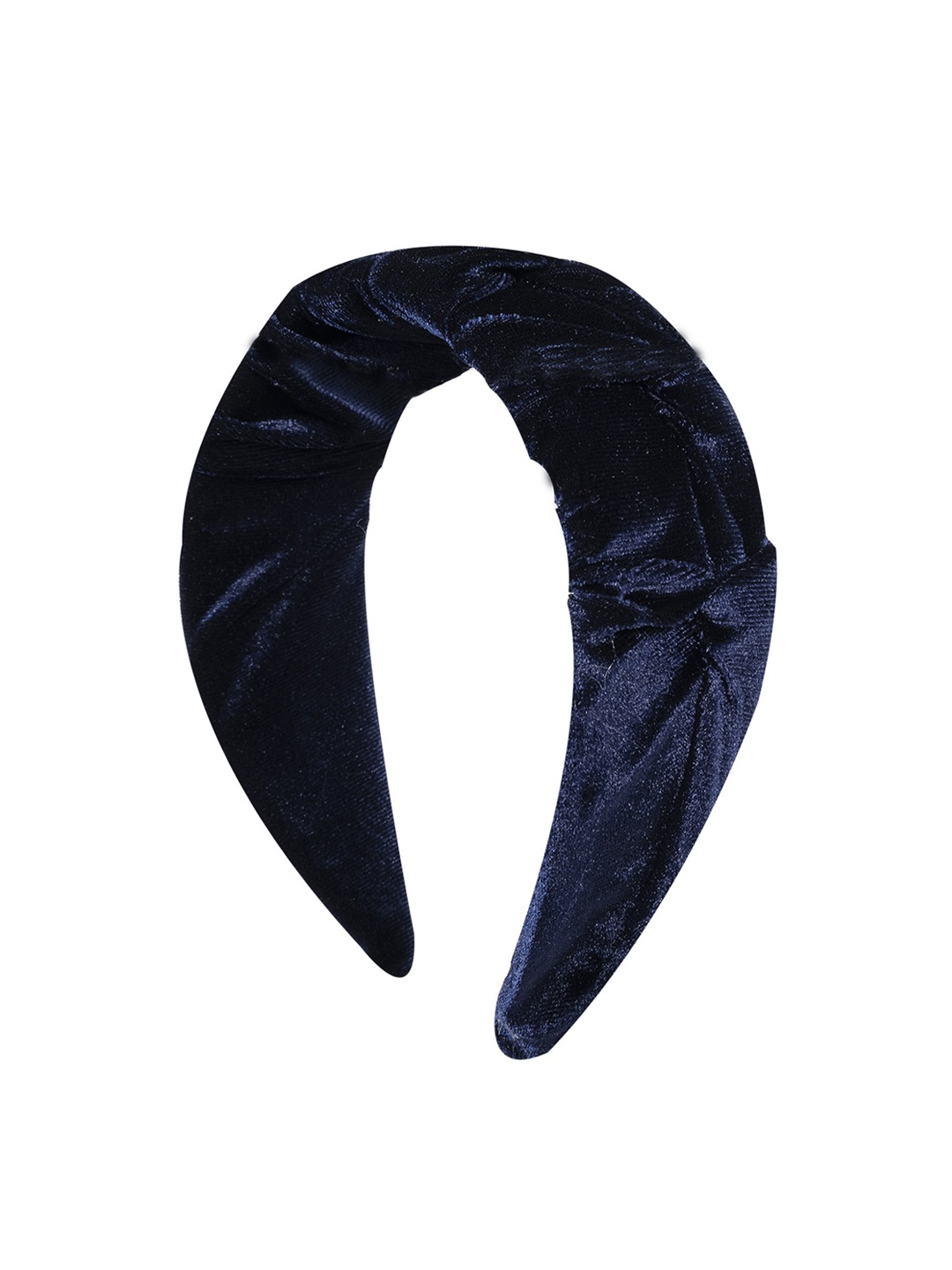 

BuckleUp Women Navy Blue Solid Hairband