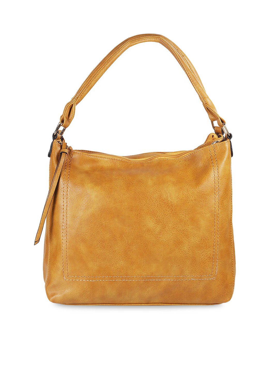 

WALKWAY by Metro Yellow Solid Handheld Bag