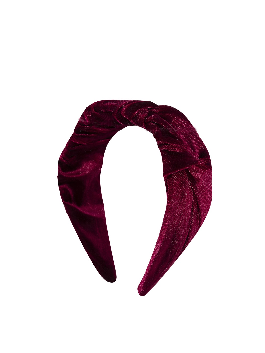 

BuckleUp Maroon Hairband