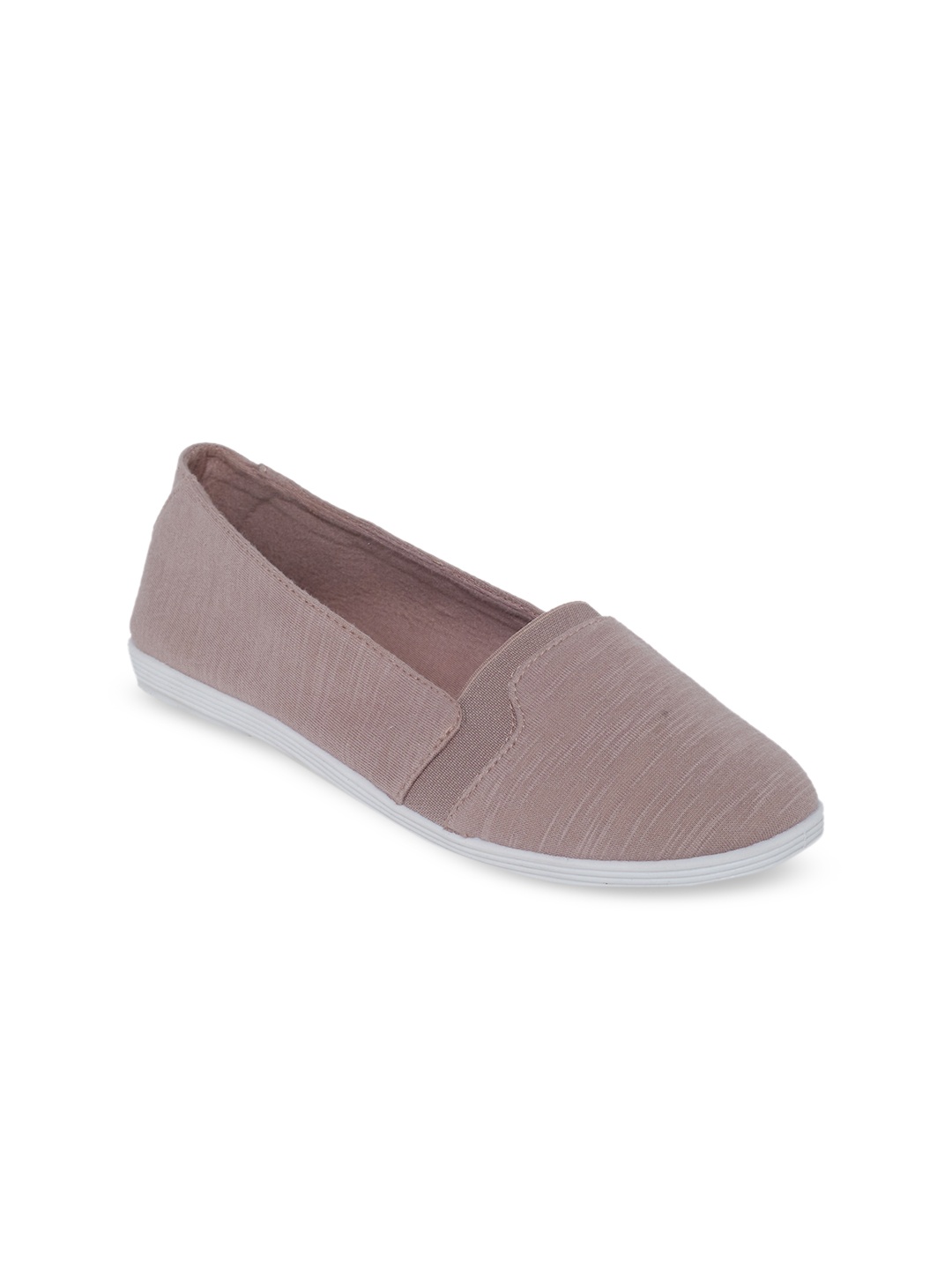 

Call It Spring Women Pink Solid PU Ballerinas