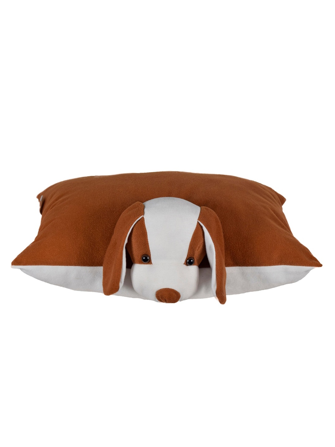 

Ultra Kids Brown & White Dog Folding Pillow Plush Soft Toy